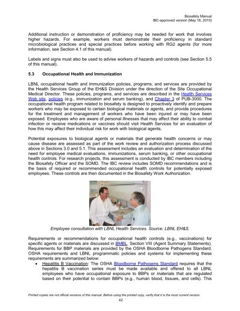 Biosafety Manual PDF - Lawrence Berkeley National Laboratory