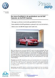 de Golf GTI Cabriolet - D'Ieteren Lease