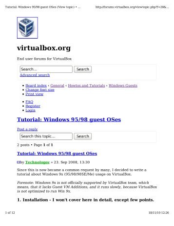 Windows 95&98 guest OS.pdf - Dodo