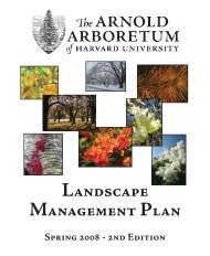 Landscape Management Plan - American Public Gardens Association