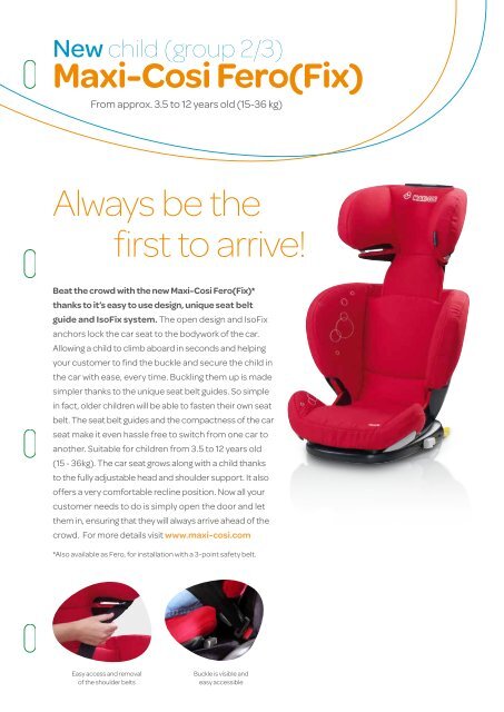 maxi cosi car seat group 3