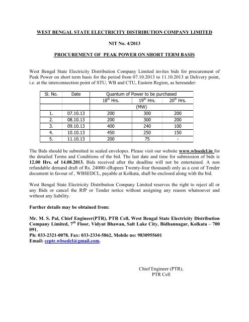 Wbsedcl 2024 bill view