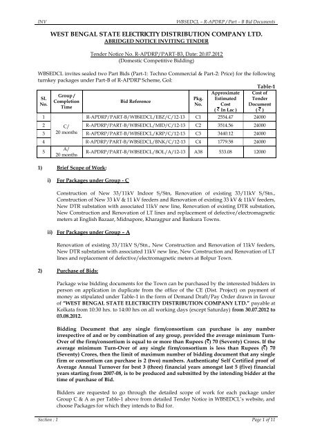 Wbsedcl bill online