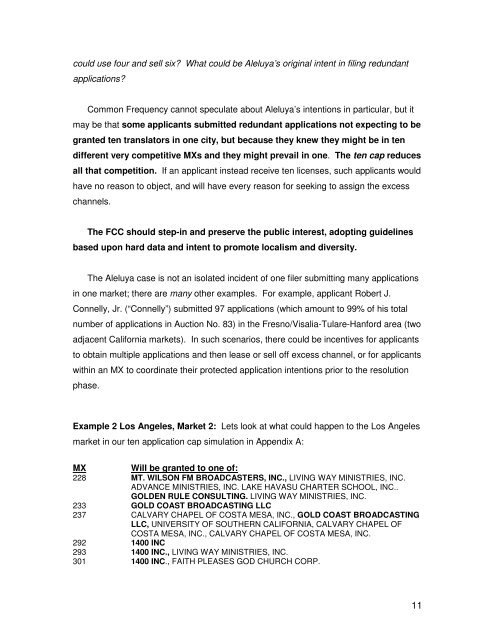 first study - Prometheus Radio Project