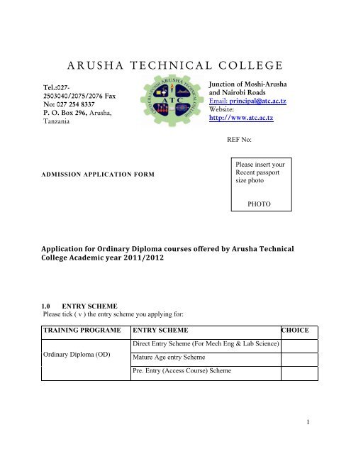 Arusha Technical College