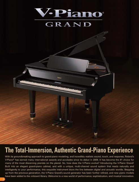 V-Piano Grand Brochure - Roland Corporation US