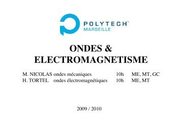 ONDES & ELECTROMAGNETISME - iusti