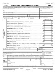 2009 California Form 568 -- Limited Liability ... - AmeriLawyer.com