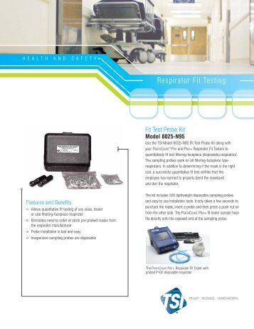 Model 8025-N95 Fit Test Probe Kit - TSI - RAECO