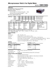 MODEL DMW/DMQ - Mun Hean