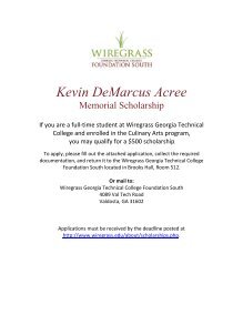Kevin Demarcus Acree Wiregrass Georgia Technical College