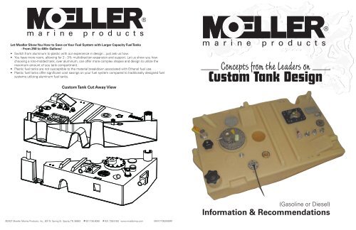 Custom Tank Design Moeller Marine Online