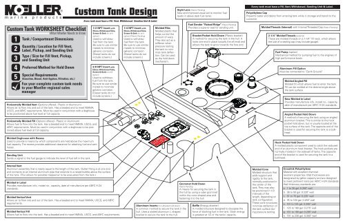 Custom Tank Design - Moeller Marine Online