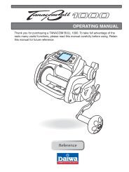 Seab 1000 Megatwin User Manual 13 2mb Pdf Daiwafishing