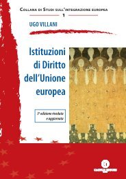 1. Ugo Villani, Istituzioni di Diritto dell'Unione europea, III edizione ...