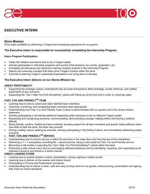 Executive Team Leader - Guest Experience