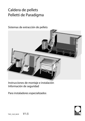 Caldera de pellets Pelletti de Paradigma