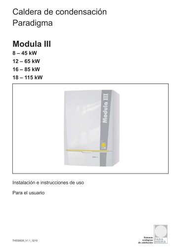 THES 9026 V1.1 1210 Modula III Usuario - Paradigma EnergÃ­as ...