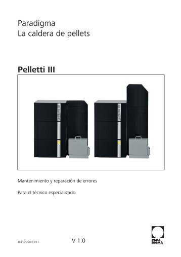 THES 2260 V1.0 0311 Caldera Pelletti III Mantenedor - Paradigma ...