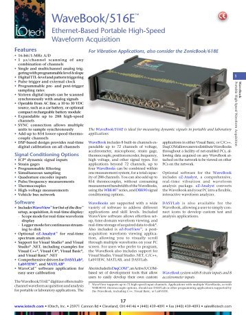 Ethernet-Based Portable High-Speed Waveform Acquisition