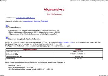 Abgasanalyse - SuperPanda