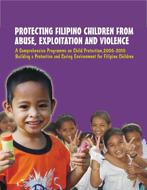protecting filipino children from abuse, exploitation and violence