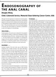 ENDOSONOGRAPHY OF THE ANAL CANAL - GastroHep