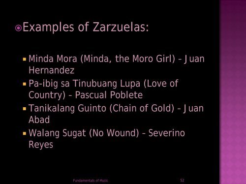 History of Philippine Music - Philippine Culture: Overview Culture