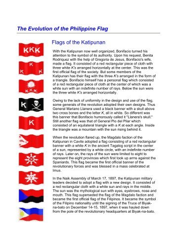 The Evolution of the Philippine Flag - AboutPhilippines.ph