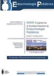 2011 - Granada - Sociedad EspaÃ±ola de EndocrinologÃ­a PediÃ¡trica