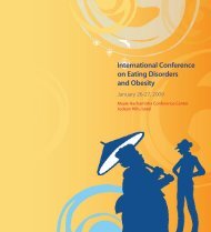 International Conference on Eating Disorders and Obesity - ISAS ...