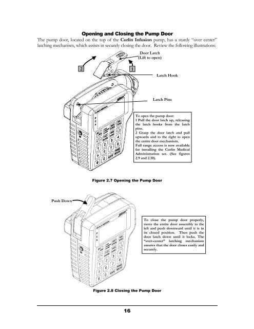 Curlin PainSmart User Manual - Med-E-Quip Locators