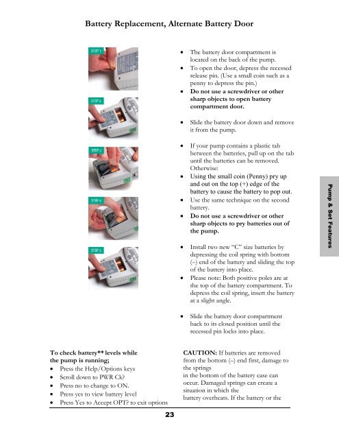 Curlin PainSmart User Manual - Med-E-Quip Locators