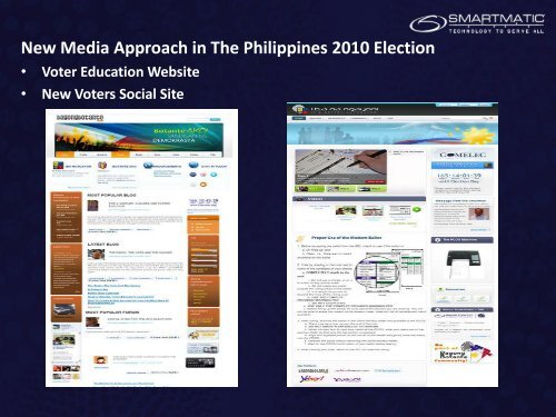 Smartmatic - Elections How to Manage A Complex Project