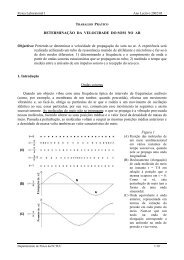 DeterminaÃ§Ã£o da velocidade do som no ar - Departamento de FÃ­sica ...