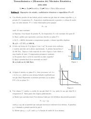 TermodinÃ¢mica e (Elementos de) MecÃ¢nica EstatÂ´Ä±stica