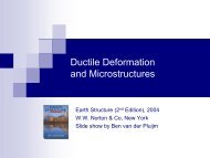 Ductile Deformation and Microstructures - Global Change