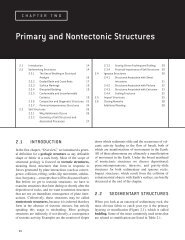 Primary and Nontectonic Structures - Global Change