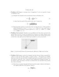 Problem Set #2 1. Problem 4.15 Suppose a constant force of ...