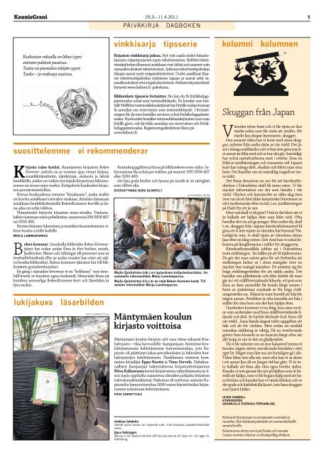 KaunisGrani No Nr 4/29.3. - Kauniainen