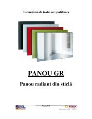 Panou radiant ECOSUN GR - Delphi Electric