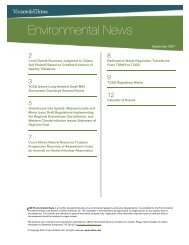 Environmental News - Vinson & Elkins LLP