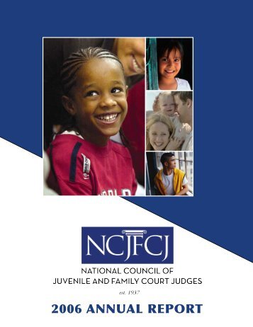 Annual Report - National Council of Juvenile and Family Court Judges