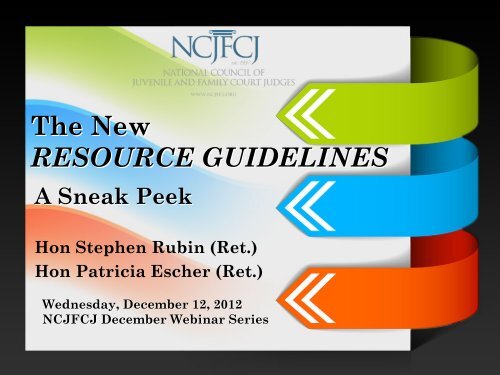 Judicial Bench Cards - National Council of Juvenile and Family ...