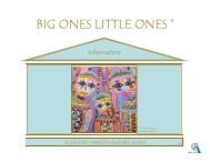 BIG ONES LITTLE ONES ® - Art Gallery