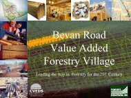 Bevan Road Value Added Forestry Village - Invest Comox Valley