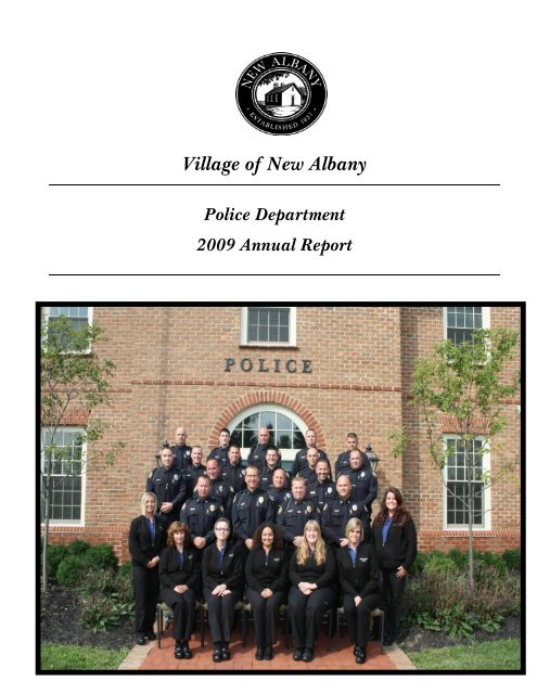NEW ALBANY POLICE DEPARTMENT - New Albany, Ohio