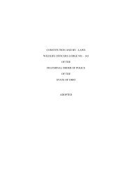 Complete Constitution (PDF Version) - Ohio FOP Lodge #149