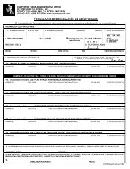 beneficiary designation form - Carpenter Funds Administrative Office