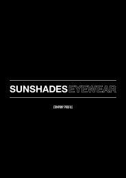 Download Company Profile - Sunshades Eyewear